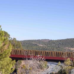 création de l'écopont de Vidauban sur l'autoroute A8 (83)